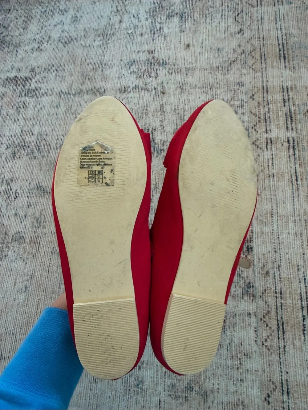Janie and Jack Red Bow Mary Jane Dress Shoes